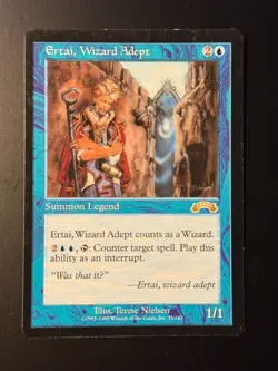 MTG - Ertai, Wizard Adept- Exodus- Multiple Available- LP (Magic: The Gathering) - Image 2