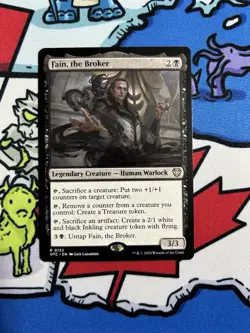 Fain the Broker x1 Mtg Outlaws of Thunder Junction Commander - Image 1