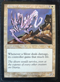 Essence Sliver Legions Regular MTG Magic the Gathering LP/NM - Image 1