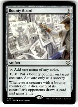 Bounty Board Commander: Outlaws of Thunder Junction Regular MTG NM - Image 1