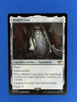 Mithril Coat (0245) Rare MTG: the Lord of the Rings: Tales of Middle-Earth - Image 1