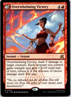 Overwhelming Victory R Avatar: The Last Airbender: Eternal-Legal 123 NM - Image 1