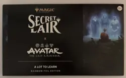 In Hand Secret Lair FOIL Avatar: The Last Airbender A lot to Learn. - Image 1