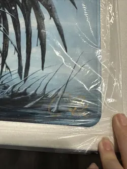SIGNED Seb McKinnon Stitched-edge Playmat - Phyrexian Angel - Image 2