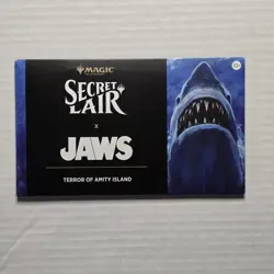 MTG Secret Lair x Jaws: Terror of Amity Island SLD NON-FOIL BRAND NEW SEALED - Image 1