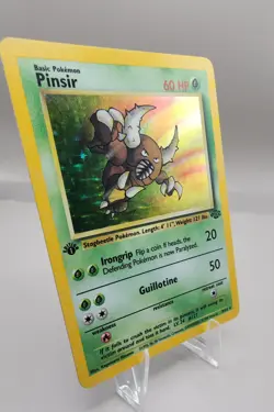Pokemon Pinsir 09/64 1st Edition Jungle Holo Vintage Rare Excellent LP Card - Image 5