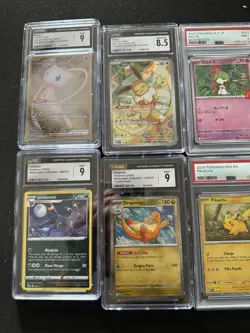 10 PSA CGC Graded Pokemon Lot Umbreon Charizard McDonald’s Pikachu ETB Promo UPC - Image 2