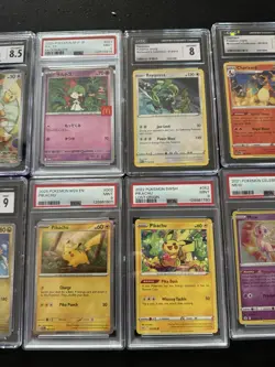 10 PSA CGC Graded Pokemon Lot Umbreon Charizard McDonald’s Pikachu ETB Promo UPC - Image 5