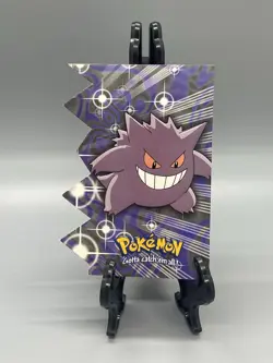 Pokemon Topps Gengar #94 EV06 Of 12 Die Cut MP - Image 1
