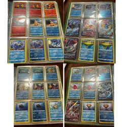 Pokemon EVOLVING SKIES Master Set, ALL C/ UC/R/Vs/VMAX & Reverse Holos W/binder - Image 2
