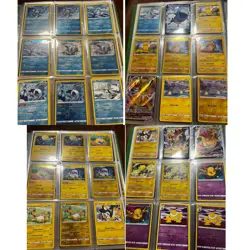Pokemon EVOLVING SKIES Master Set, ALL C/ UC/R/Vs/VMAX & Reverse Holos W/binder - Image 3