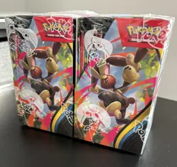 Pokemon TCG Phantasmal Flames - X2 Two Half Booster Box Bundle 36 Packs SEALED ✅ - Image 2