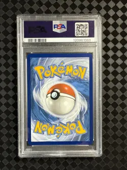 2025 Pokemon Pre En Prismatic Evolution#023 Vaporeon Ex PSA 9 - Image 2