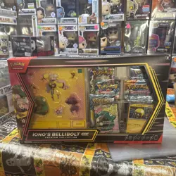 POKEMON TCG: Iono’s Bellibolt ex Premium Collection Box, Worn Box - Image 1