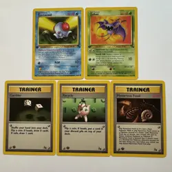 Pokemon TCG Fossil 1st Edition - Lot of 10 - LP/NM - Image 3
