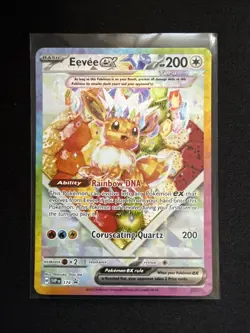 Pokemon TCG Eevee EX SVP 174 Prismatic Evolutions Super Premium Collection Promo - Image 1