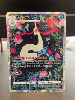 Fan Art Pokemon TCG Pocket Milotic Holo Illustration Rare | Secluded Springs - Image 1