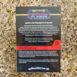 Pokemon Mega Evolution Phantasmal Flames Booster Bundle Sealed - Image 2