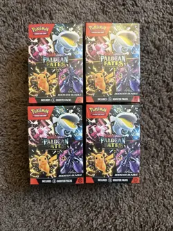 Pokemon TCG Paldean Fates Booster Bundle Lot Of 4 - Image 1