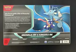 Pokemon TCG Greninja EX & Kingdra EX Special Collection Box Sealed - Image 2