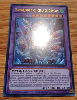 YuGiOh! Mirrorjade the Iceblade Dragon - BLTR-EN114 - Ultra Rare - 1. Ed. - NM - Image 1