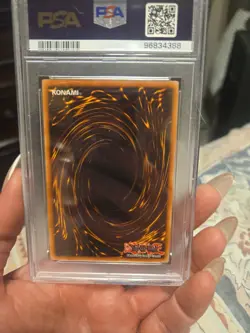 2003 Yu-Gi-Oh! Revival Jam Labyrinth of Nightmare LON 1st Edition Super PSA 8 - Image 2