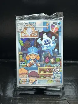 Vanillish 190/182 SEALED Pokemon Holiday Calendar 2025 Festive Stamp Promo Card - Image 1