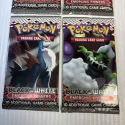 Sealed Emerging Powers _ Black & White _ Booster Pack Art Set Pokemon Cards 2011 - Image 2