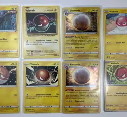 Pokemon TCG Card Lot 8 Voltorb Electrobe Common Holo - Image 4