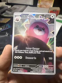 Pokemon TCG Bewear Illustration Rare Card 079/064 Shrouded Fable - Image 1