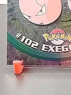 Pokemon #102 Exeggcute Card Topps Chrome 2000 TV Animation Edition - Image 5