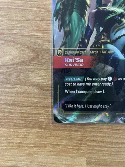 Kaisa card ALT ART 039a/298 Kai'Sa Survivor Riftbound Foil ENGLISH - Image 5