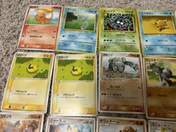 Lot of Mostly Vintage Japanese Pokemon TCG Trading Cards - Image 4