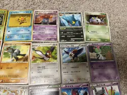 Lot of Mostly Vintage Japanese Pokemon TCG Trading Cards - Image 5