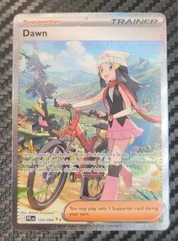 Dawn SIR 2025 Pokemon Phantasmal Flames English Card Full Art 129/094 NM - Image 1