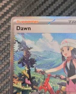 Dawn SIR 2025 Pokemon Phantasmal Flames English Card Full Art 129/094 NM - Image 2