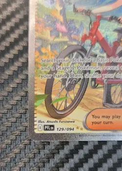 Dawn SIR 2025 Pokemon Phantasmal Flames English Card Full Art 129/094 NM - Image 3