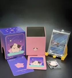 Cleffa Metal Deck Storage Box 2025 Pokemon TCG S-Chinese (Tin Box + Promo Card) - Image 1