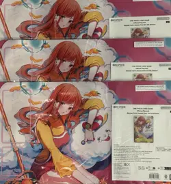 Sealed! One Piece Playmat/Promo Nami & Zeus Bandai Card Games Fest 24-25 ENGLISH - Image 1
