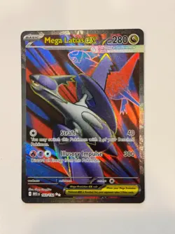 IN HAND Mega Latias Ex 163/132 Pokemon Card Mega Evolution 2025 *POSSIBLE 10* - Image 1