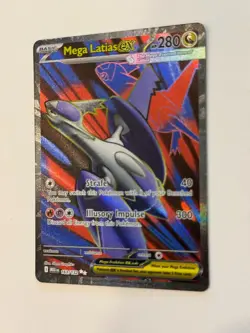 IN HAND Mega Latias Ex 163/132 Pokemon Card Mega Evolution 2025 *POSSIBLE 10* - Image 3