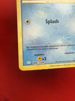 Magikarp 006/034 CLB NM Trading Card Game Classic Holo Pokemon #664 - Image 4