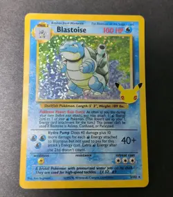Blastoise 2/102 Celebrations 25th Anniversary 2021 Holo Pokemon Card NM - Image 1