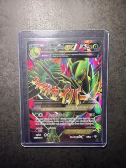 M Sceptile EX (85 Full Art) 85/98 XY - Ancient Origins Holo Pokemon card MINT - Image 1