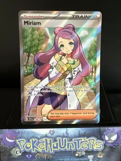 Pokemon Card Miriam 238/198 Scarlet & Violet Base Set Holo Ultra Rare NM - Image 1