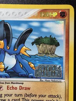 Swampert 27/100 EX Crystal Guardians Pokemon Card Reverse Holo Rare Near Mint - Image 4