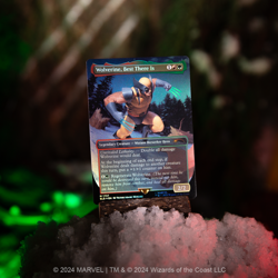 MTG Secret Lair x Marvel Wolverine - FOIL - - Image 3