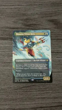 Thrasios, Triton Hero (Borderless) Special Guests Regular NM - Image 1