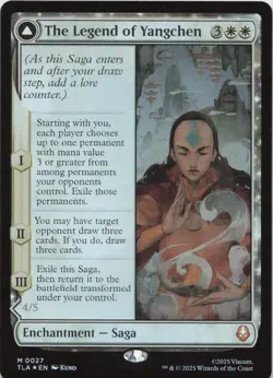 The Legend of Yangchen - FOIL - M Avatar: The Last Airbender 27 - MTG - Image 1