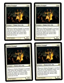 1x Kabira Evangel Zendikar LP mtg - Image 1